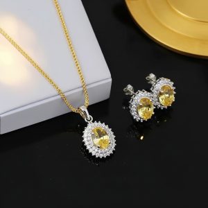 1.5 CARROT UNHEATED VIVID YELLOW SAPPHIRE PENDANT